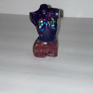 2 Toned Full Body Keychain